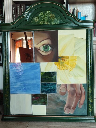 Narciso  - a Paint Artowrk by Elena Ortelli 