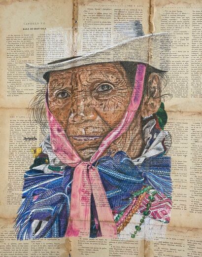 Francisca “A life in a gaze” - a Paint Artowrk by Sole