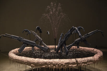 Fountain  - A Sculpture & Installation Artwork by Elena Artemenko
