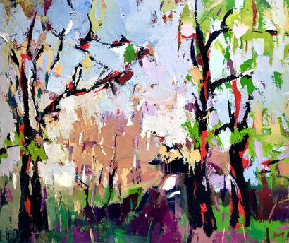 New Forest - a Paint Artowrk by Marta Kisiliczyk