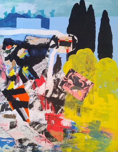 Composizione frattale  - a Paint Artowrk by Fedhan  Omar