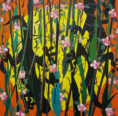 Blossom Sundance 2021 - a Paint Artowrk by Laurence Wood