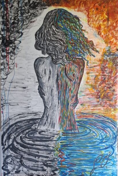 Dissonanza (Dissonance) - a Paint Artowrk by Giulia Olla