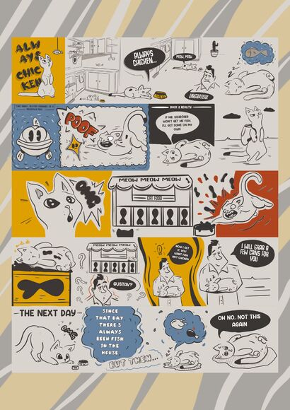 And always this longing - a Digital Art Artowrk by Karoline Petschull