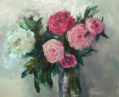 Bouquet Romantique - a Paint Artowrk by malynovska