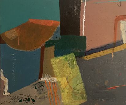 At the station - a Paint Artowrk by Matej Pollick