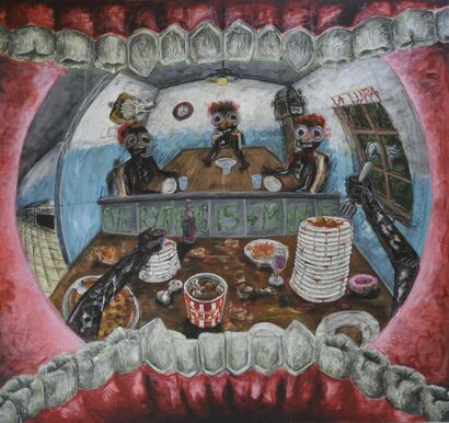 Everything is Mine  - a Paint Artowrk by Matteo Mori