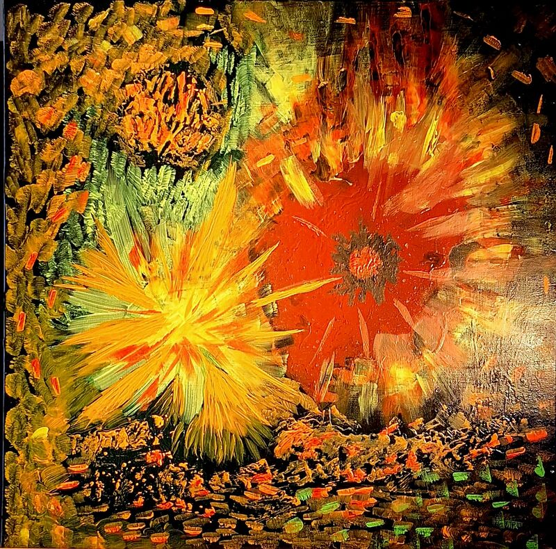 Explosive - a Paintings by Anita Kürten