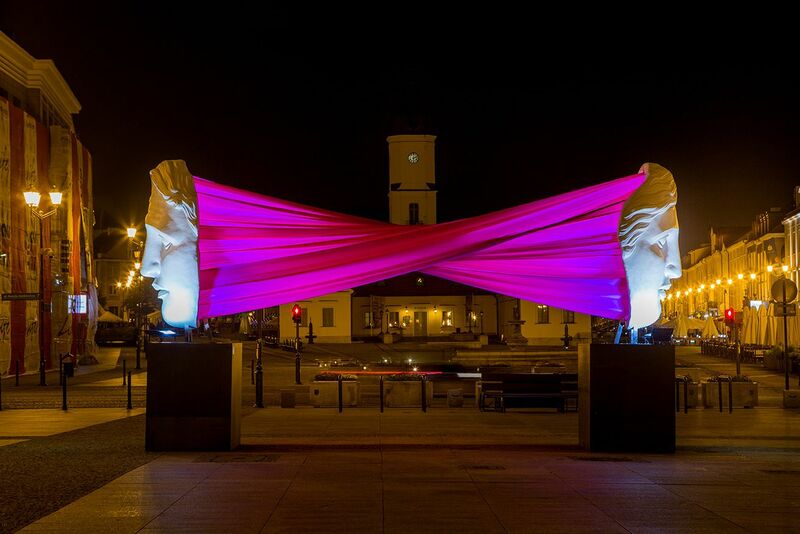 Sticky Pink - a Sculpture & Installation by Michal Jackowski