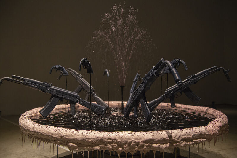 Fountain  - a Sculpture & Installation by Elena Artemenko