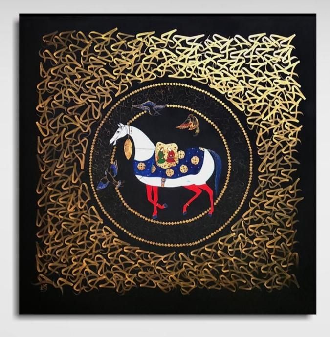 دلدادگی - a Art Design by Mahboobeh Sadeghi