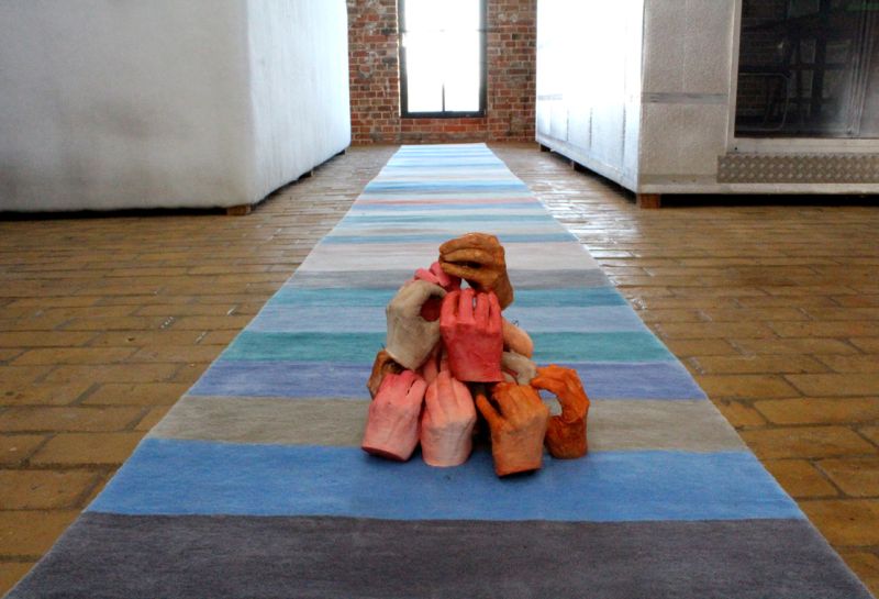 out of the blue - a Sculpture & Installation by Kg Augenstern Christiane Prehn and Wolfgang Meyer
