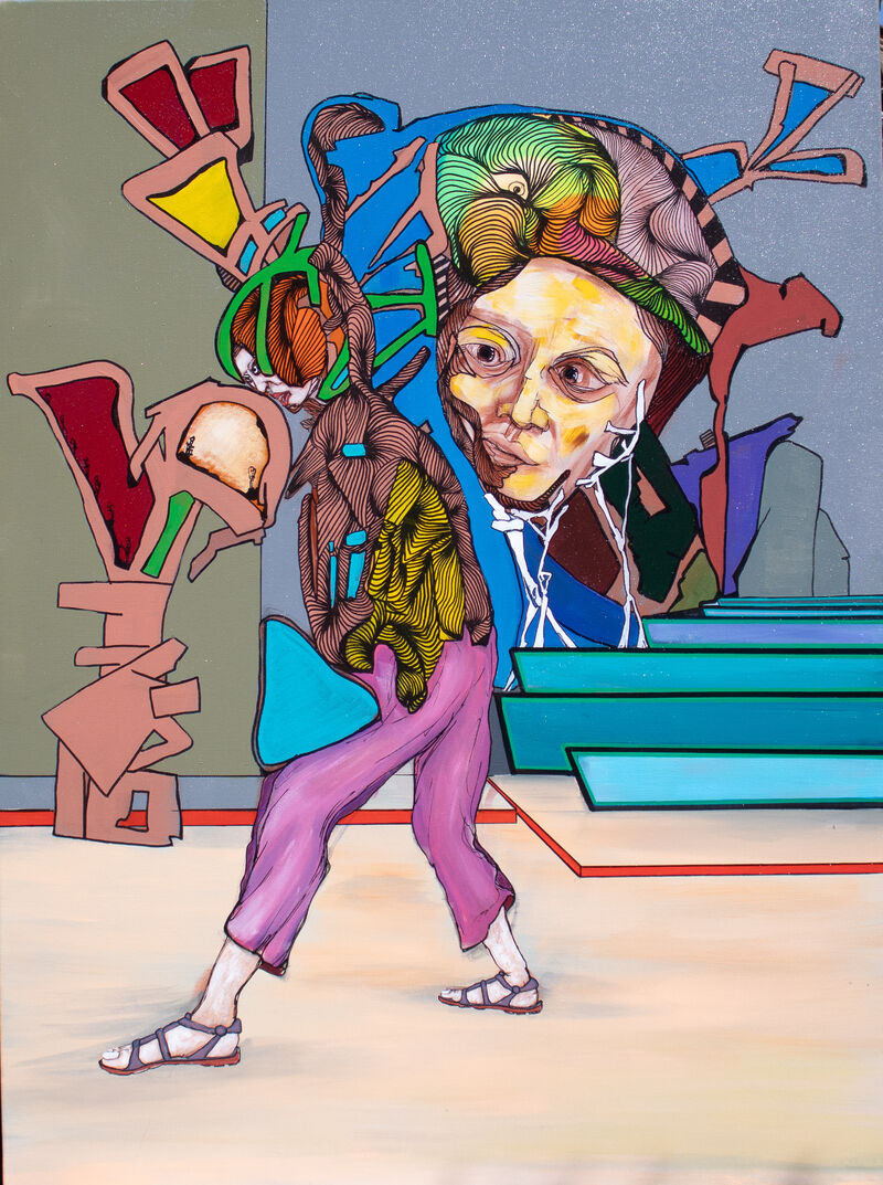 Emancipation II - a Paintings by Mosyo