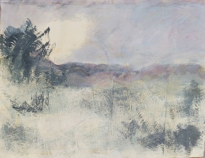 Laguna - a Paintings by Manuela  Arias Romero