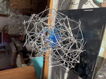 Linear Consciousness Entity~CORE~ - a Sculpture & Installation Artwork by Katsuyoshi Ogata