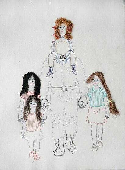 Desaparecidos - a Paint Artowrk by Alejandro Lightowler Stahlberg