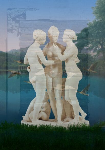 Three Graces - a Photographic Art Artowrk by Peter Arnell