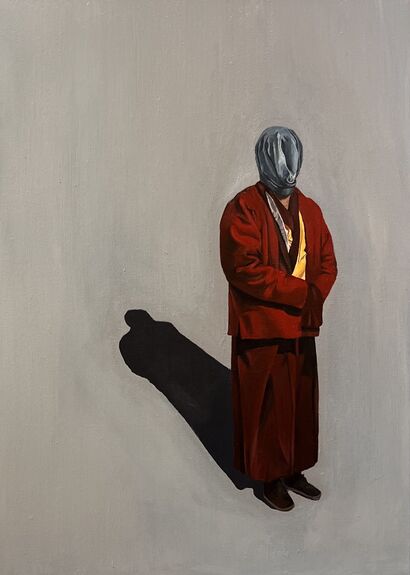 The hidden identity  - a Paint Artowrk by Renata Katsapina