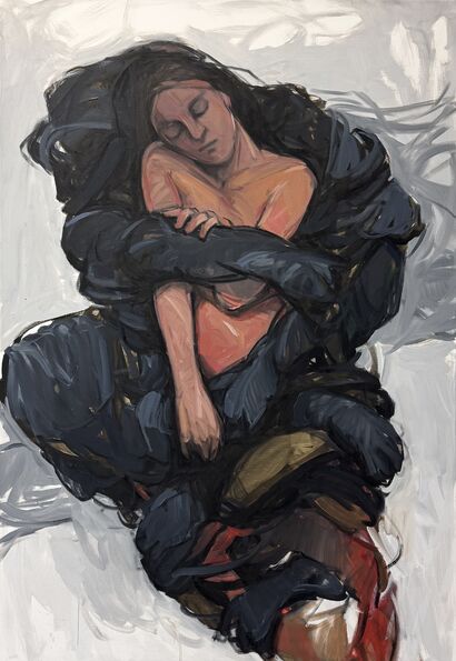 Sheltered Dreams  - a Paint Artowrk by Satenik Ghulijanyan