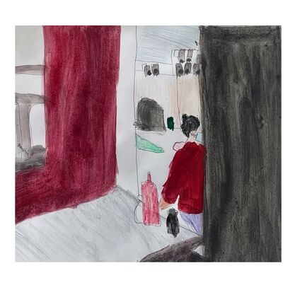 urban landscape - a Paint Artowrk by Irfan  Ajvazi