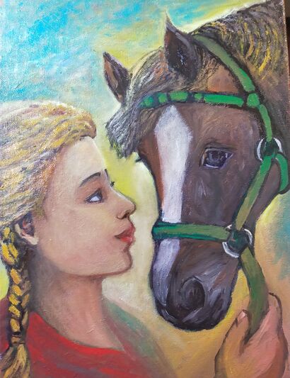 Quale miglior alleato? - a Paint Artowrk by Lidia Spadetto 