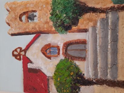 Esglesia - a Paint Artowrk by Marina Parés Soliva