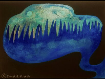 Blind Oracle - a Paint Artowrk by E. Felipe De La Torre