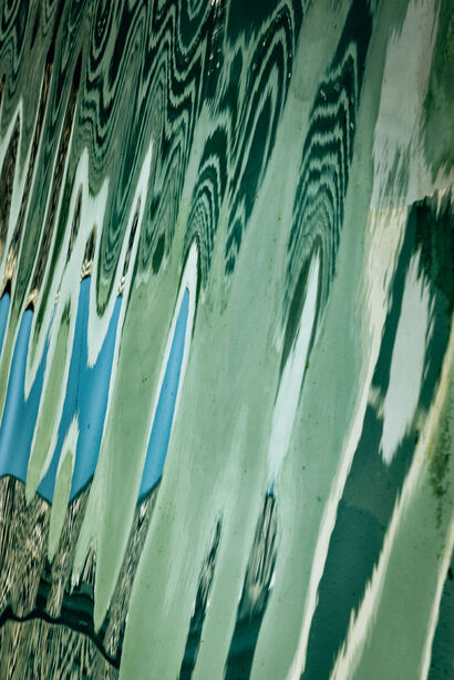 Diagonal Ripples - A Photographic Art Artwork by Carlos Bouza