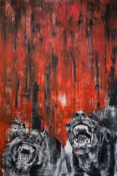 DOGS OF WAR - a Paintings Artwork by Jiří Strachota
