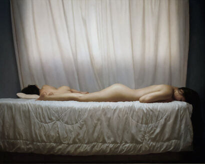 Sleep - a Paint Artowrk by Ian Orkis