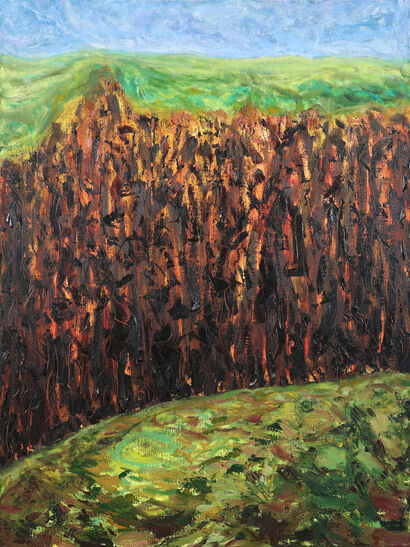 Only Trust Will Get You to the Other Side - a Paint Artowrk by Robert van de Graaf
