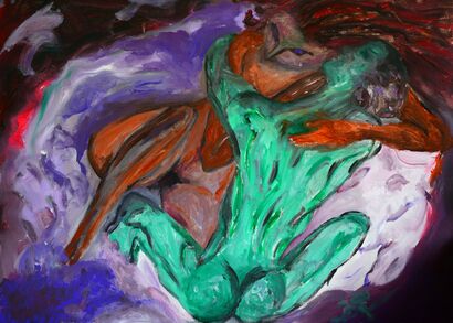 INCONTRO  - a Paint Artwork by Fausta Tortora