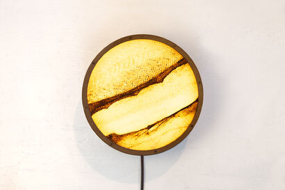 Salmon Skin Light - A Art Design Artwork by Eric Forman