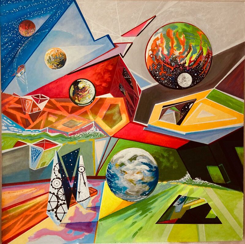 Mitroir du temps - a Paintings by Patrick Flosse