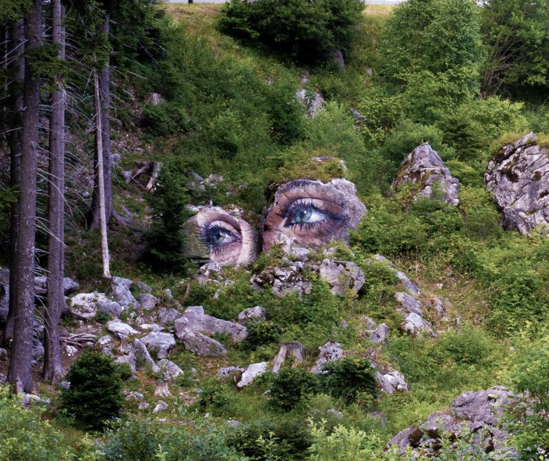 Look! - a Land Art by Mohor Kejžar