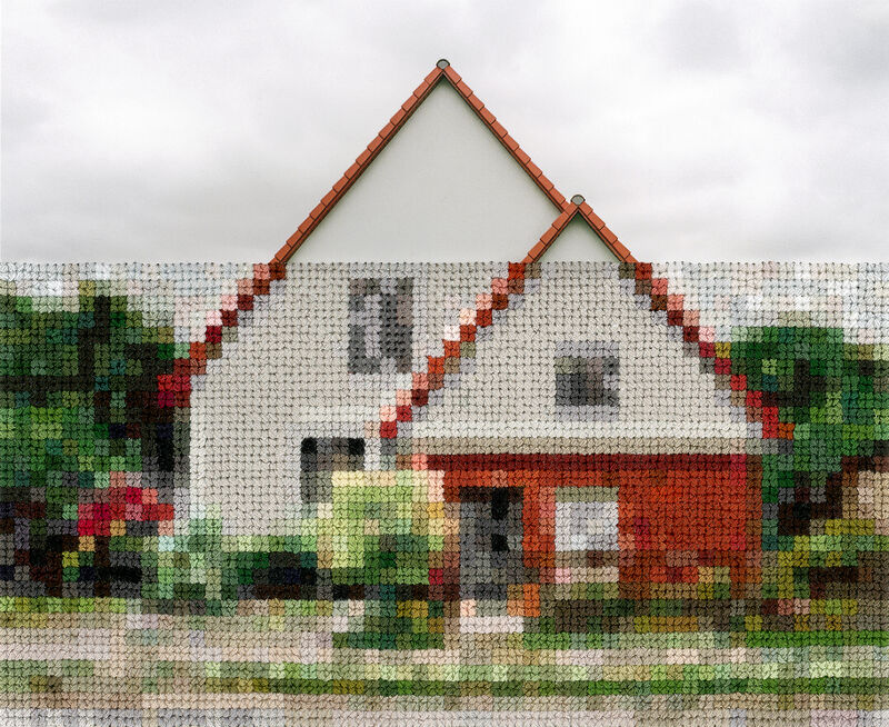 House, Former Wall Area Near Lichterfelde Sud  - a Photographic Art by Diane Meyer