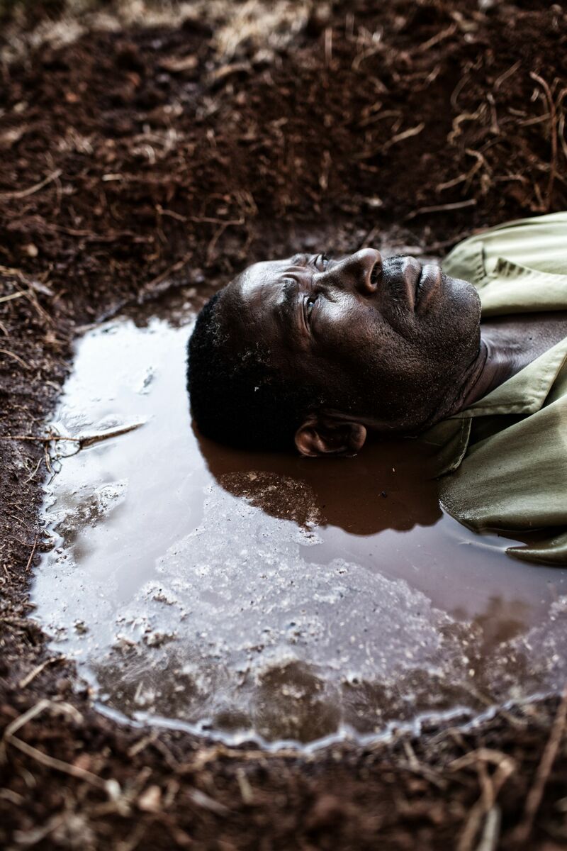 Muddy Pit - a Photographic Art by Nura Qureshi
