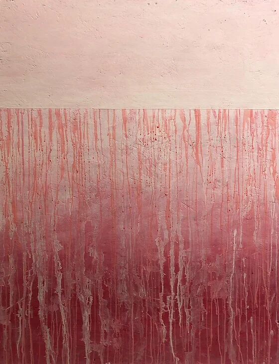 Pink Rain - a Paint by TATIANA ADAMI