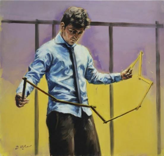The measure-II - a Paint by Masoud Sadedin