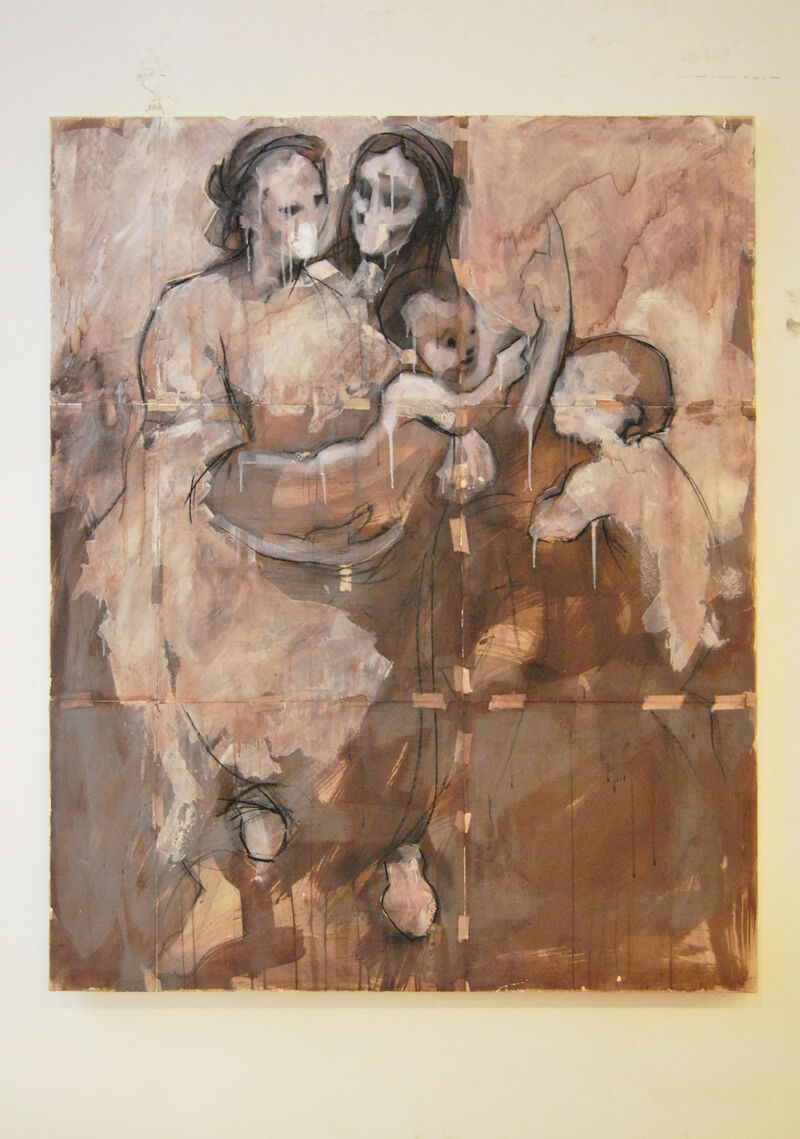 Madonna, Sant'Anna, il Bambino e San Giovannino - a Paint by Alex Raso