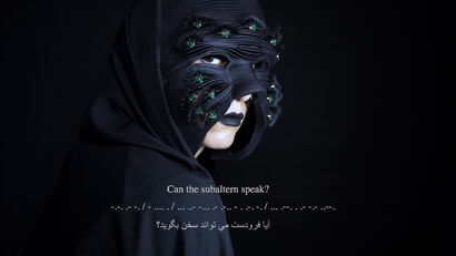 can the subaltern speak? - a Performance Artowrk by Behnaz Farahi