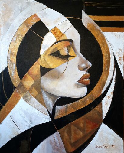 Veins of the Earth - a Paint Artowrk by Nataliia V. Sakir 