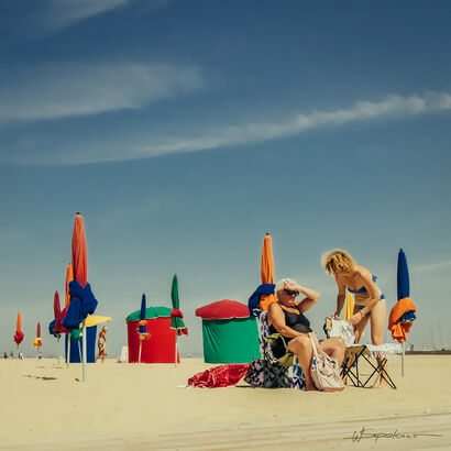 Scene at the beach No.3 - a Photographic Art Artowrk by Wolfgang Spekner