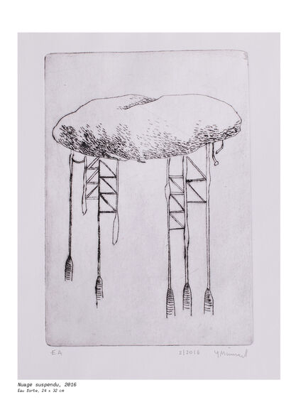 nuage suspendu - A Paint Artwork by Minssart minssart