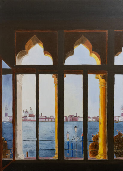 I tre oci - a Paint Artowrk by Milena Milly Lorenzon