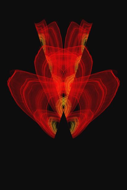 Crimson Apparition - A Digital Art Artwork by EllaMarc LAB