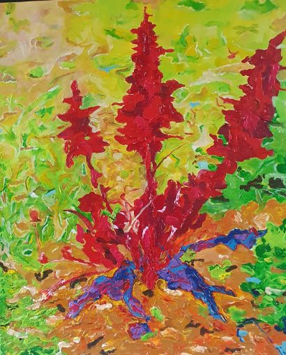 I fiori di Nami - a Paint Artowrk by Sonia Maffioli