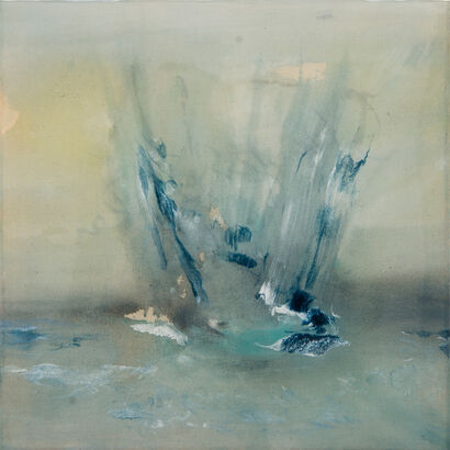 Splashes 3/4 - a Paint Artowrk by Susanne Meier zu Eissen-Rau