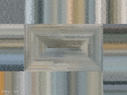 Pebble Spiral 2 - a Digital Graphics and Cartoon Artwork by Graeme Boore