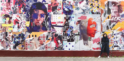 Time - a Urban Art Artowrk by Anna Kryukova